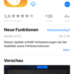 iPhone-Apps Auswahl GarageBand
