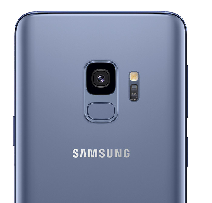 Rückseite des Samsung Galaxy S9