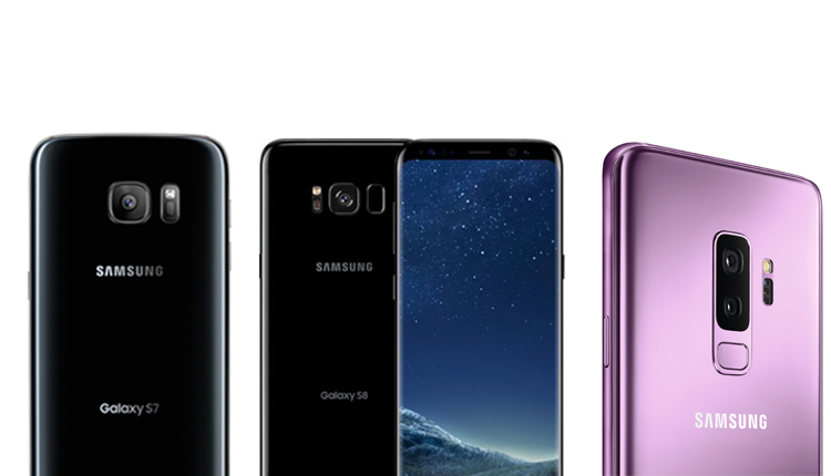 Samsung Galaxy S7, Galaxy S8 und Galaxy S9 im Vergleich