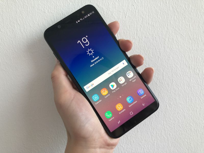 Samsung Galaxy A6 (2018) im Hands-On