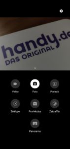 Kamera-App des onePlus 6