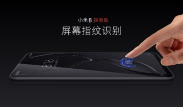 Xiaomi Mi 8 Fingerprint Display