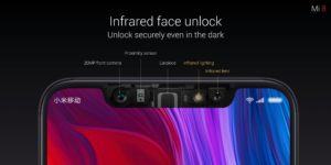 Xiaomi Mi 8 Gesichtserkennung Face Unlock