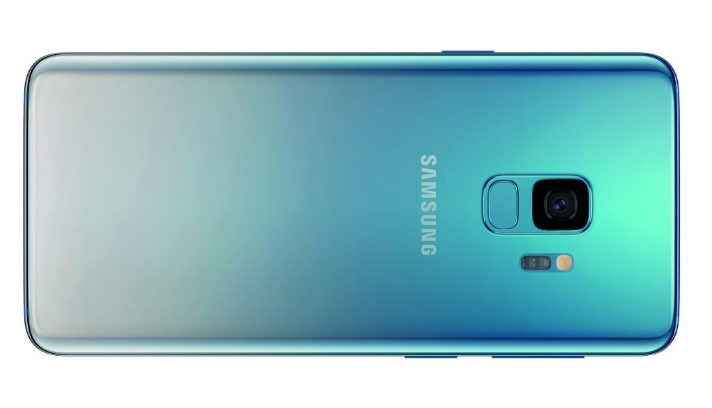 Galaxy S9 in Polaris Blue
