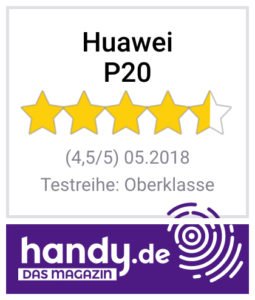 Huawei P20 Testsiegel