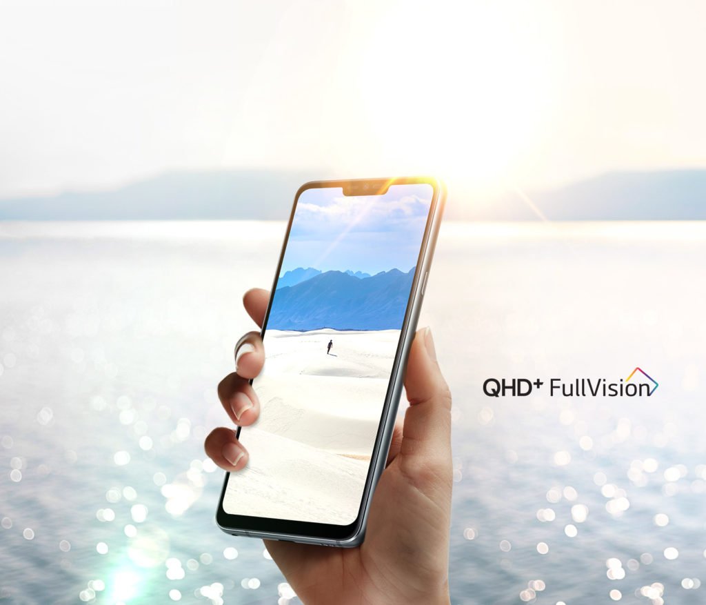 Die FullVision-Technologie soll für ein helleres Display beim LG G7 ThinQ sorgen.