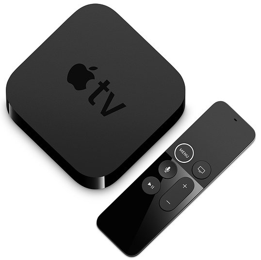 Der Apple TV streamt aus allen möglichen Mediatheken und unterstützt auch die Wiedergabe des iPhone-Displays.