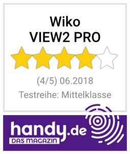 Wiko View 2 Pro Testsiegel