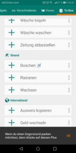 PackKing App für Android