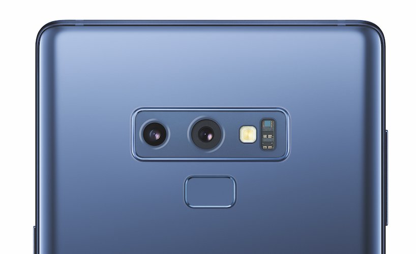 Das Galaxy Note 9 von hinten