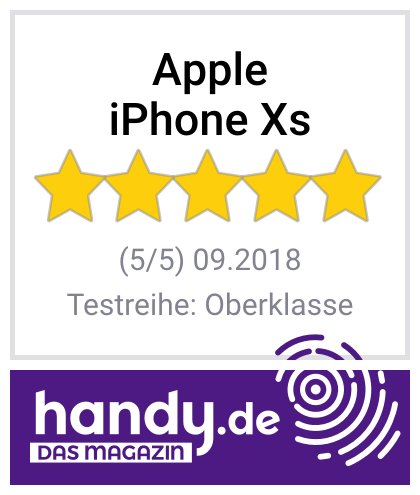 Handy.de iPhone Xs 5-Sterne