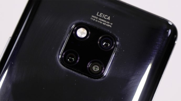 Huawei Mate 20 Pro Kamera-Array