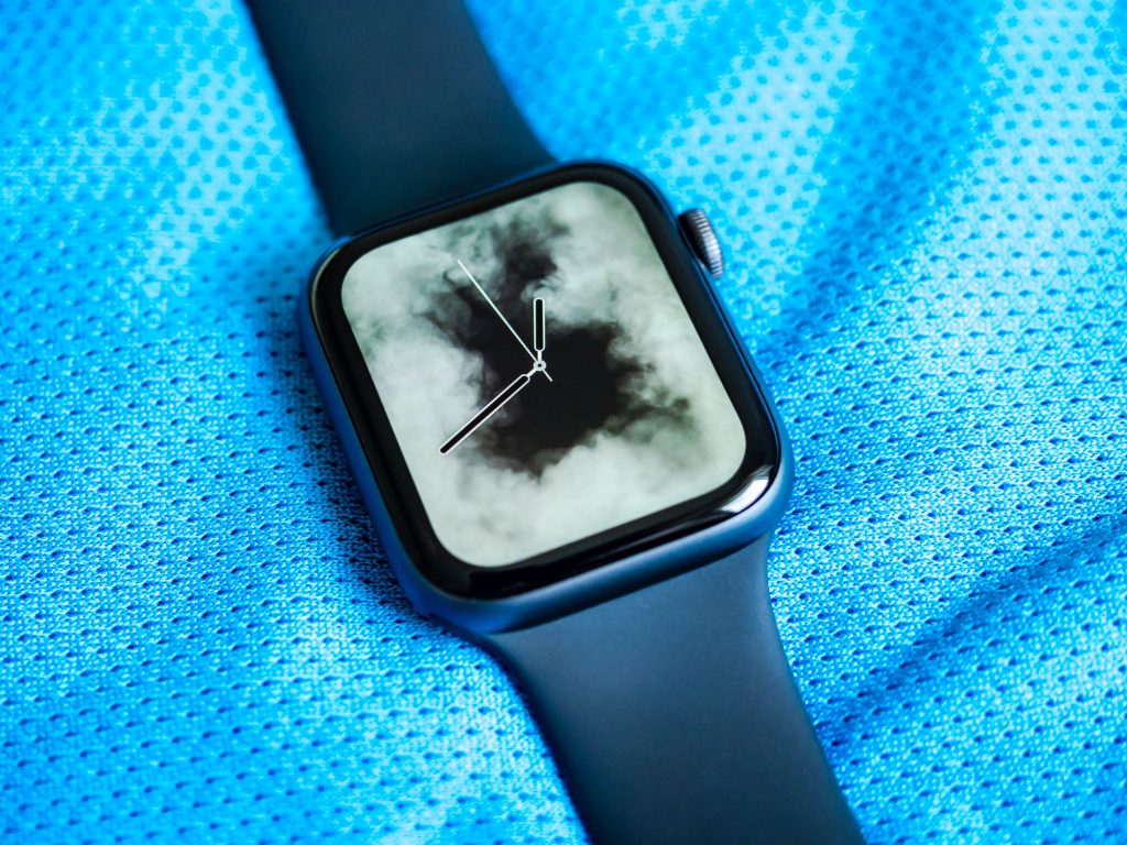 Apple Watch 4 Display Ziffernblatt Vapor