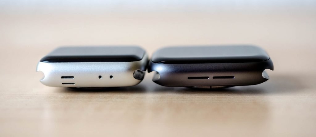 Apple Watch 3 und Apple Watch 4 Größenvergleich
