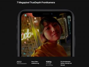Apple iPhone Xr Frontkamera