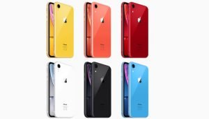 iPhone Xr in bunten Farben