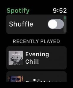 Spotify kommt für die Apple Watch