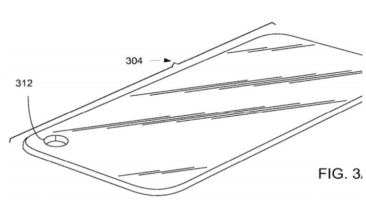Apple-Patent für Kameraloch auf der rechten Seite