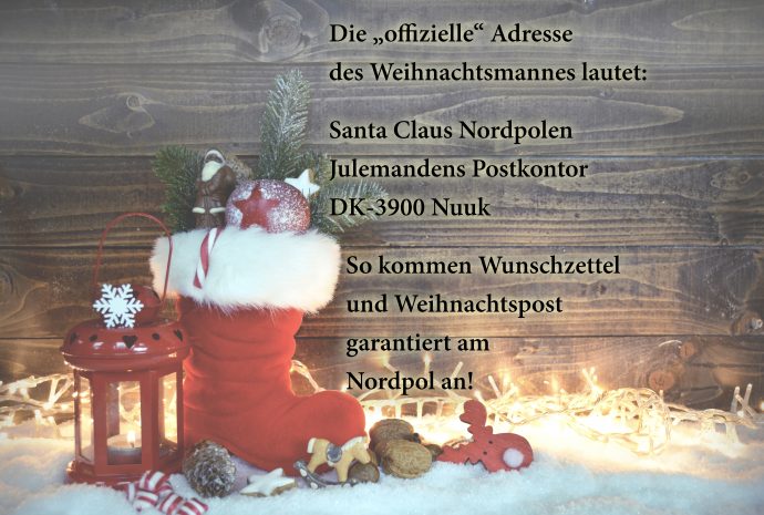 Weihnachtsgrüße und Sprüche zum Nikolaus: Nikolaus-Grußkarte