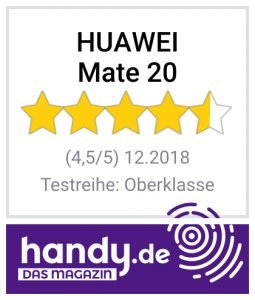 Testsiegel Huawei Mate 20