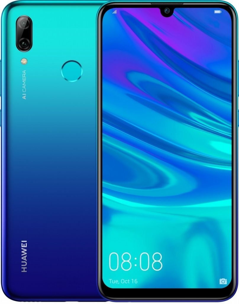 Huawei P smart (2019) in Aurora Blue