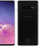 Samsung Galaxy S10 in schwarzer Version