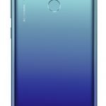 Huawei Y7 _hinten aurora blue