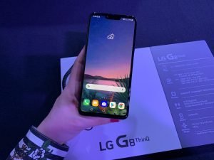 Das Display des LG G8 ThinQ
