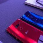 LG G8 ThinQ in Blau und Rot