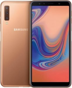 Samsung Galaxy A7 (2018) in Gold