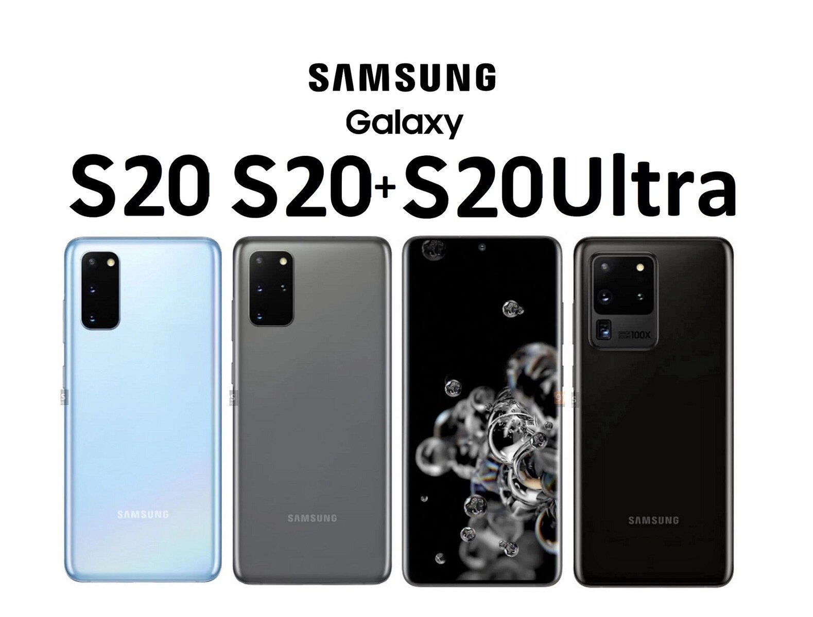 Samsung Galaxy S20: Alle Modelle im Überblick.