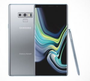 Galaxy Note 9 in Silber
