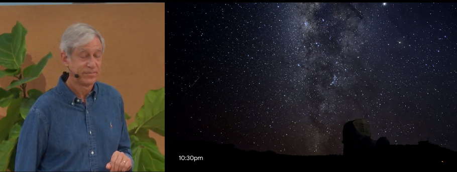 Der Nachtmodus zeigt nicht nur Sterne, sondern sogar die Milchstraße: Das schaffen häufig noch nicht einmal Digitalkameras.